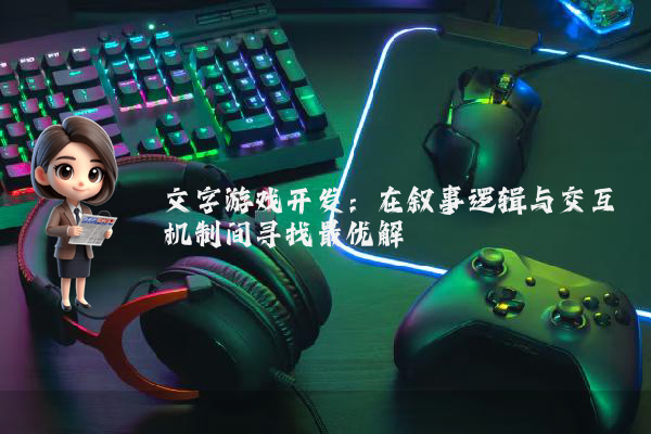 文字游戏开发：在叙事逻辑与交互机制间寻找最优解