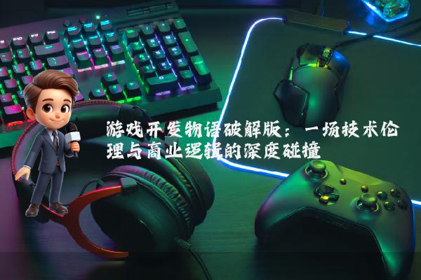 游戏开发物语破解版：一场技术伦理与商业逻辑的深度碰撞