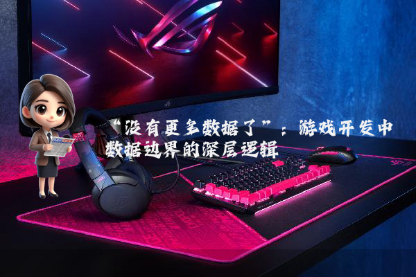 “没有更多数据了”：游戏开发中数据边界的深层逻辑