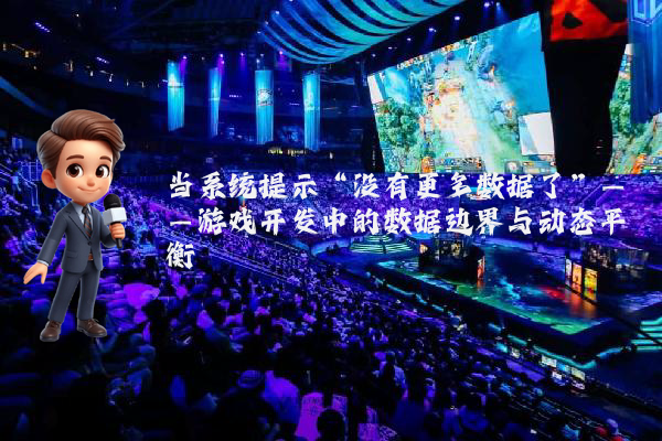 当系统提示“没有更多数据了”——游戏开发中的数据边界与动态平衡